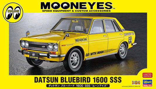 1/24 DATSUN BLUEBIRD 1600 SSS MOONEYES SPEED EQUIPMENT & CUSTOM ACCESSORIES [LIMITED EDITION]