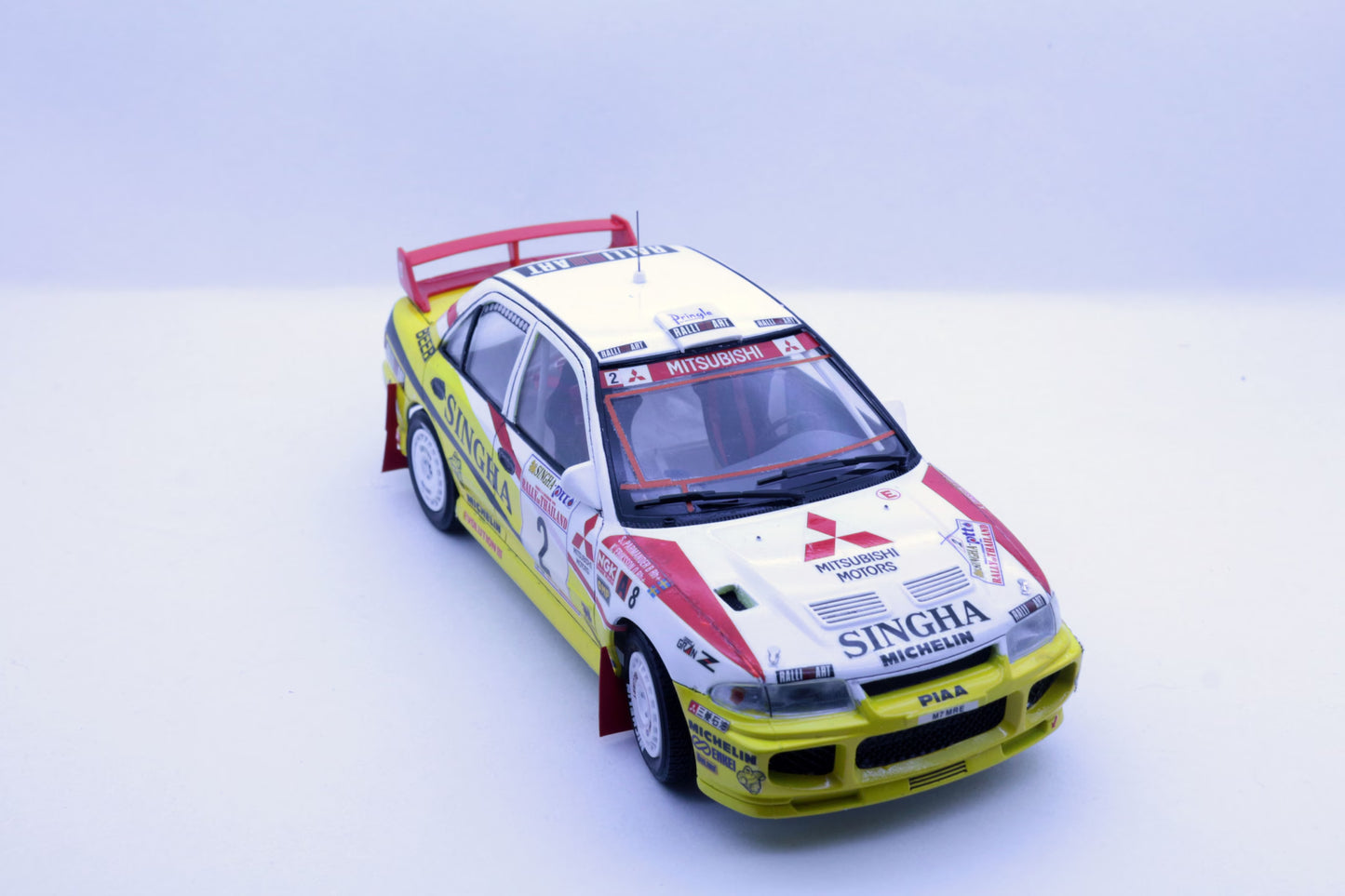 1/24 MITSUBISHI LANCER GSR Evolution III 1995 RALLY OF THAILAND WINNER [LIMITED EDITION]