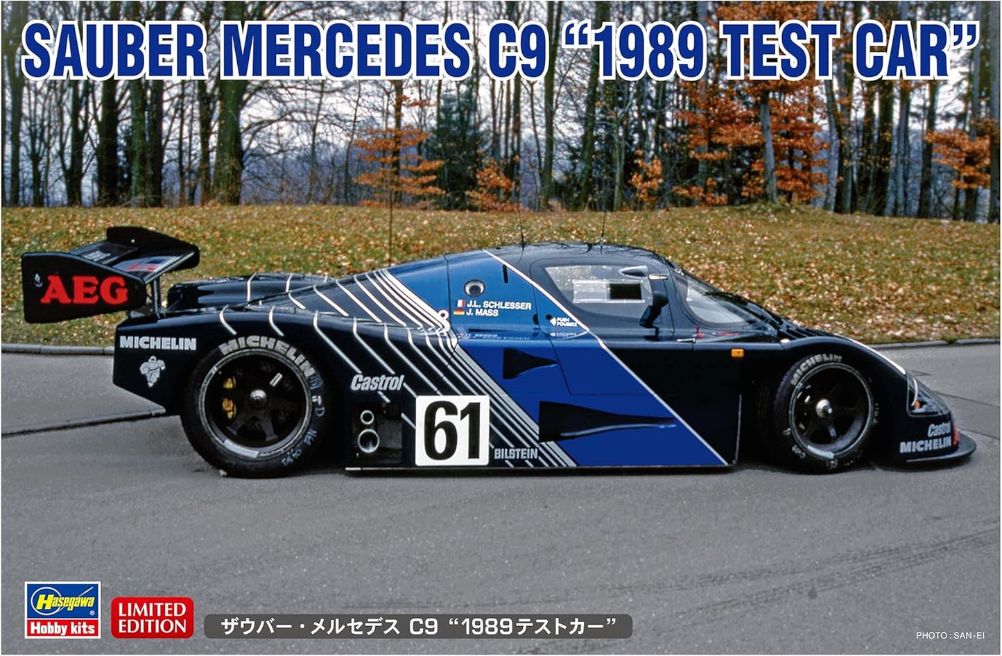1/24 SAUBER MERCEDES C9 1989 TEST CAR [LIMITED EDITION]
