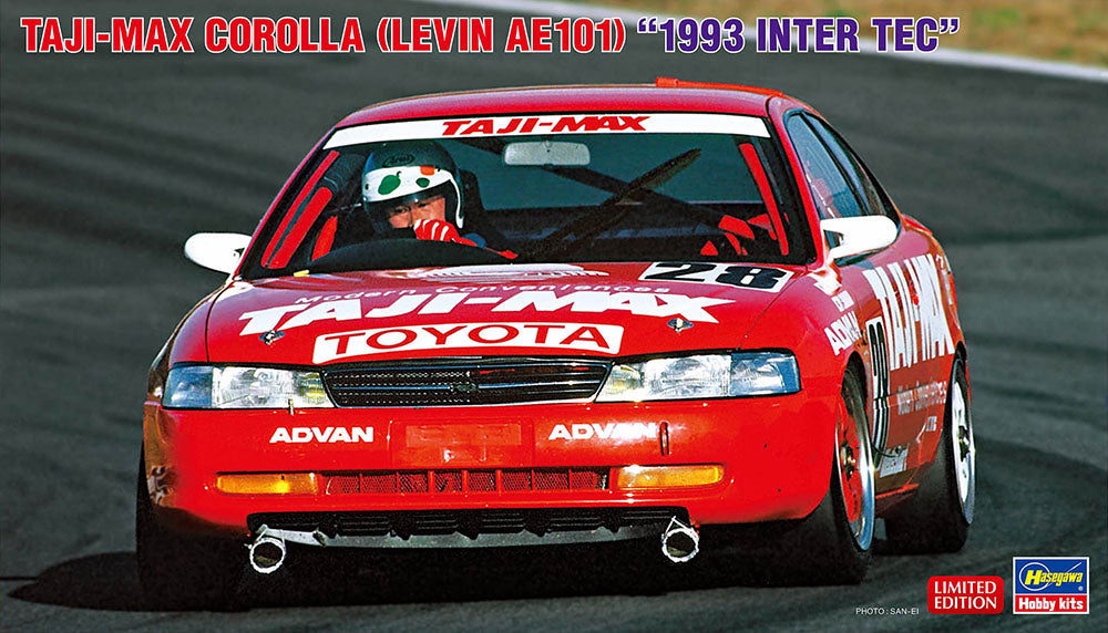 1/24 TAJI-MAX COROLLA (LEVIN AE101) 1993 INTER TEC [LIMITED EDITION]