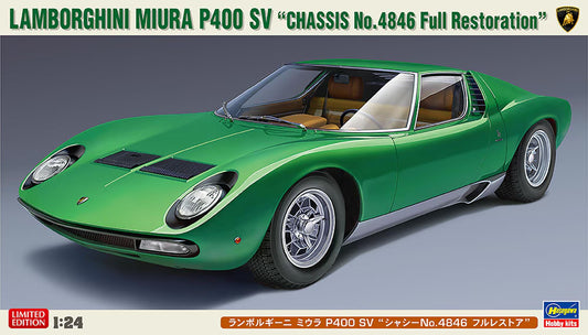 1/24 LAMBORGHINI MIURA P400 SV Chassis No.4846 FULL RESTORATION [LIMITED EDITION]