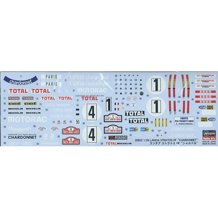 1/24 LANCIA STRATOS HF CHARDONNET [LIMITED EDITION]