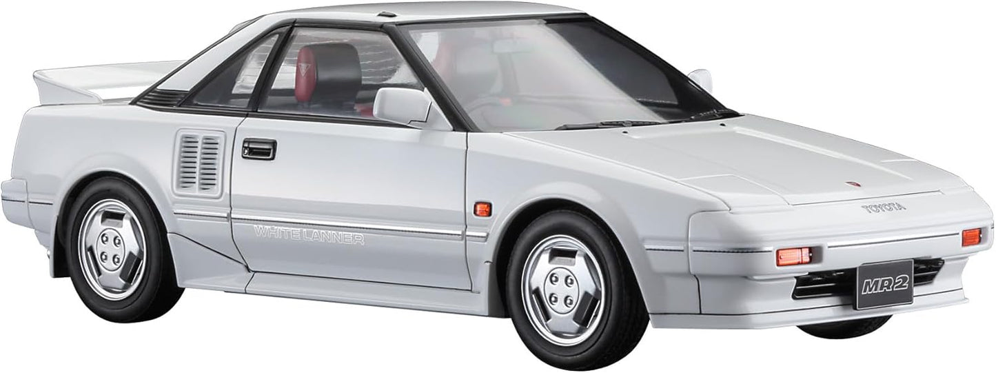 1/24 TOYOTA MR2 (AW11) EARLY VERSION WHITE LANNER 1985 [LIMITED EDITION]