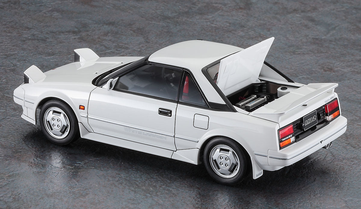 1/24 TOYOTA MR2 (AW11) EARLY VERSION WHITE LANNER 1985 [LIMITED EDITION]