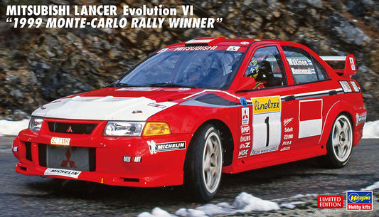 1/24 MITSUBISHI LANCER Evolution VI 1999 MONTE-CARLO RALLY WINNER [LIMITED EDITION]