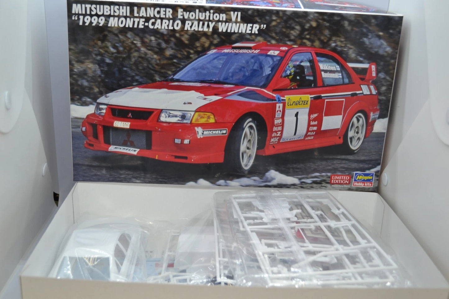 1/24 MITSUBISHI LANCER Evolution VI 1999 MONTE-CARLO RALLY WINNER [LIMITED EDITION]