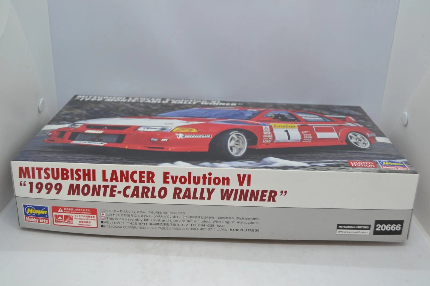 1/24 MITSUBISHI LANCER Evolution VI 1999 MONTE-CARLO RALLY WINNER [LIMITED EDITION]