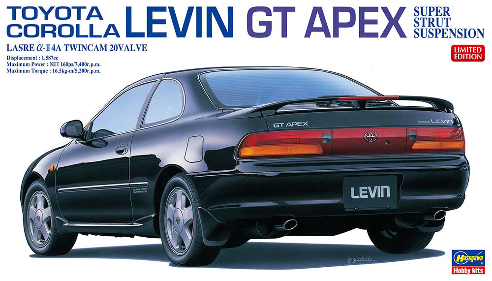 1/24 TOYOTA COROLLA LEVIN GT APEX [LIMITED EDITION]