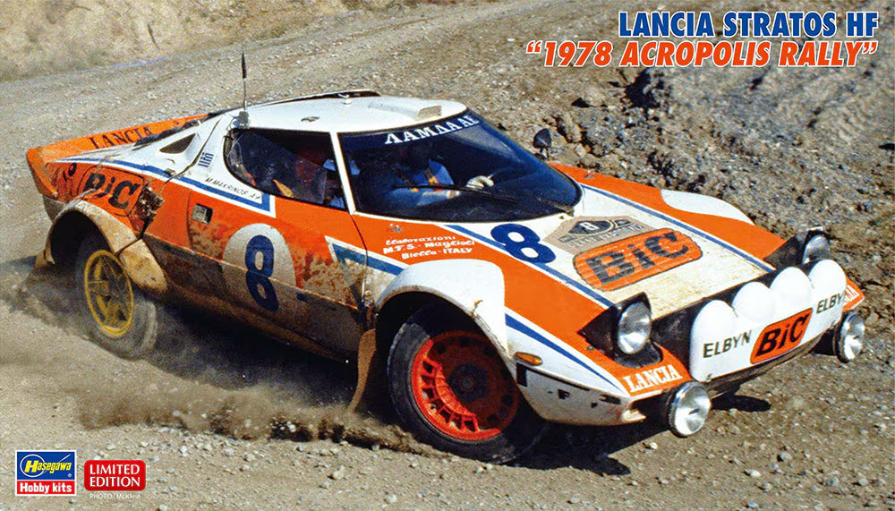 1/24 LANCIA STRATOS HF 1978 ACROPOLIS RALLY [LIMITED EDITION]