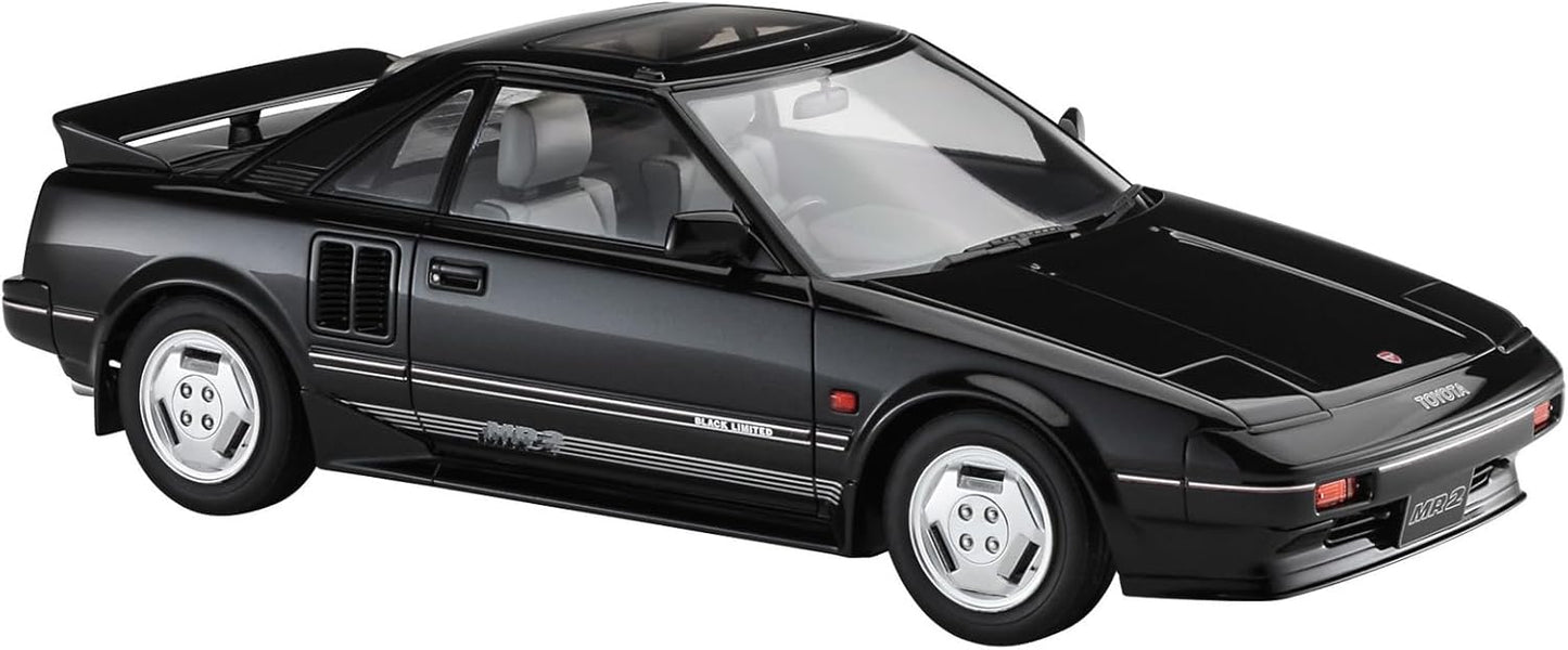 1/24 TOYOTA MR2 (AW11) EARLY VERSION BLACK LIMITED 1986 [LIMITED EDITION]