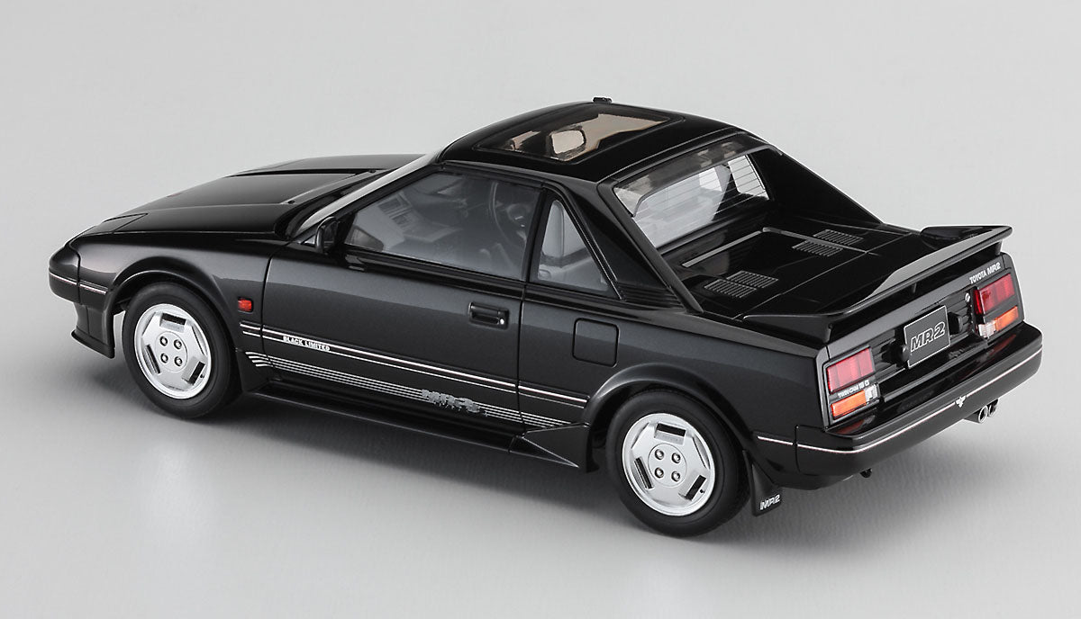 1/24 TOYOTA MR2 (AW11) EARLY VERSION BLACK LIMITED 1986 [LIMITED EDITION]