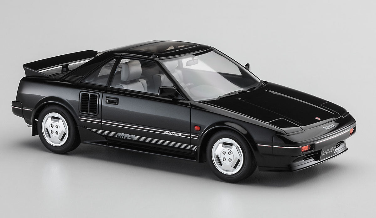 1/24 TOYOTA MR2 (AW11) EARLY VERSION BLACK LIMITED 1986 [LIMITED EDITION]