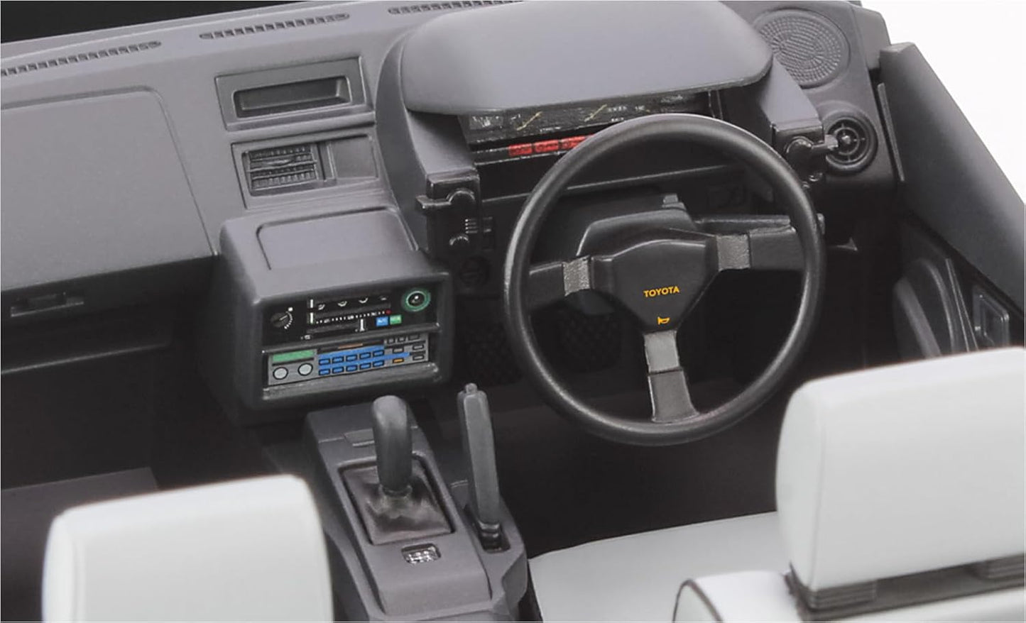 1/24 TOYOTA MR2 (AW11) EARLY VERSION BLACK LIMITED 1986 [LIMITED EDITION]