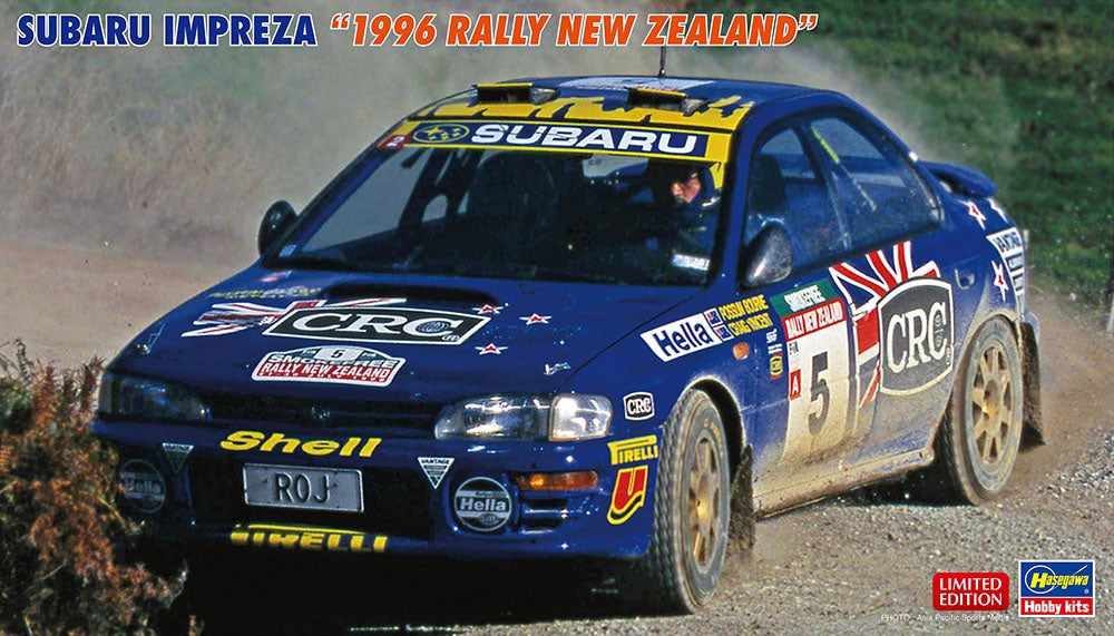 1/24 SUBARU IMPREZA 1996 RALLY NEW ZEALAND [LIMITED EDITION]