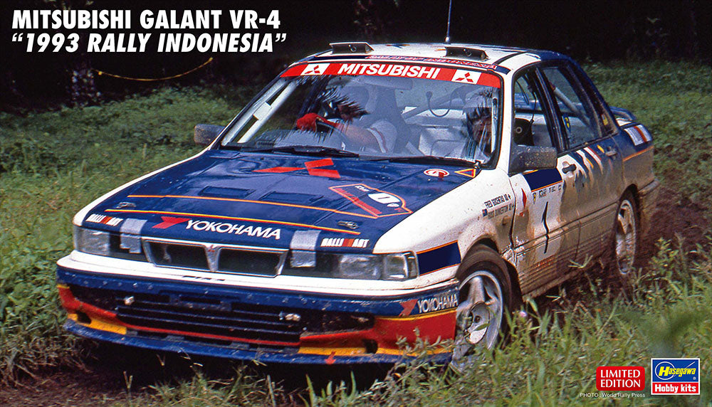 1/24 MITSUBISHI GALANT VR-4 1993 RALLY INDONESIA [LIMITED EDITION]