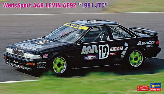 1/24 WedsSport AAR LEVIN AE92 1991 JTC [LIMITED EDITION]