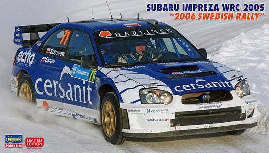 1/24 SUBARU IMPREZA WRC 2005 2006 SWEDISH RALLY [LIMITED EDITION]