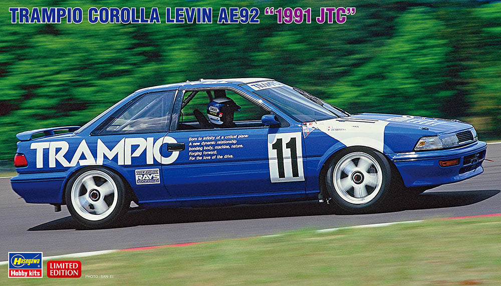 1/24 TRAMPIO COROLLA LEVIN AE92 1991 JTC [LIMITED EDITION]