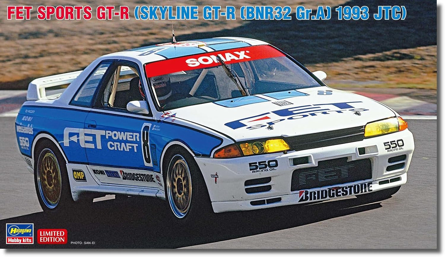 1/24 FET SPORTS GT-R SKYLINE GT-R [BNR32 Gr.A] 1993 JTC [LIMITED EDITION]