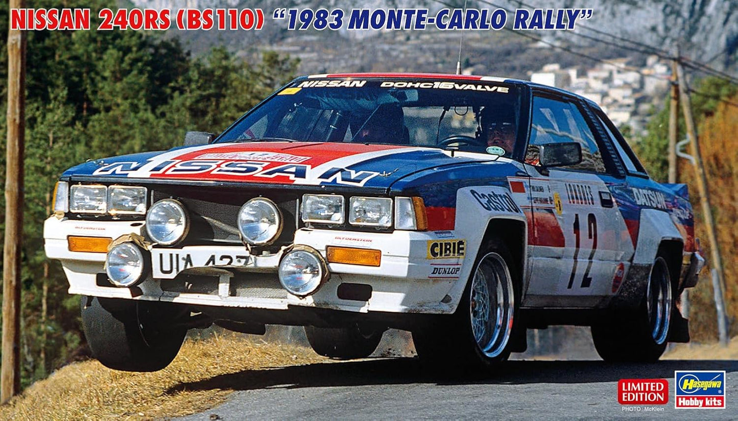 1/24 NISSAN 240RS (BS110) 1983 MONTE-CARLO RALLY [LIMITED EDITION]