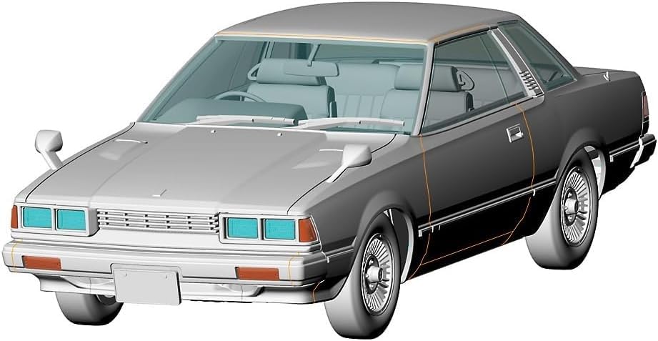 1/24 NISSAN GAZELLE (S110) EARLY VERSION HT 2000XE-II 1979 [LIMITED EDITION]