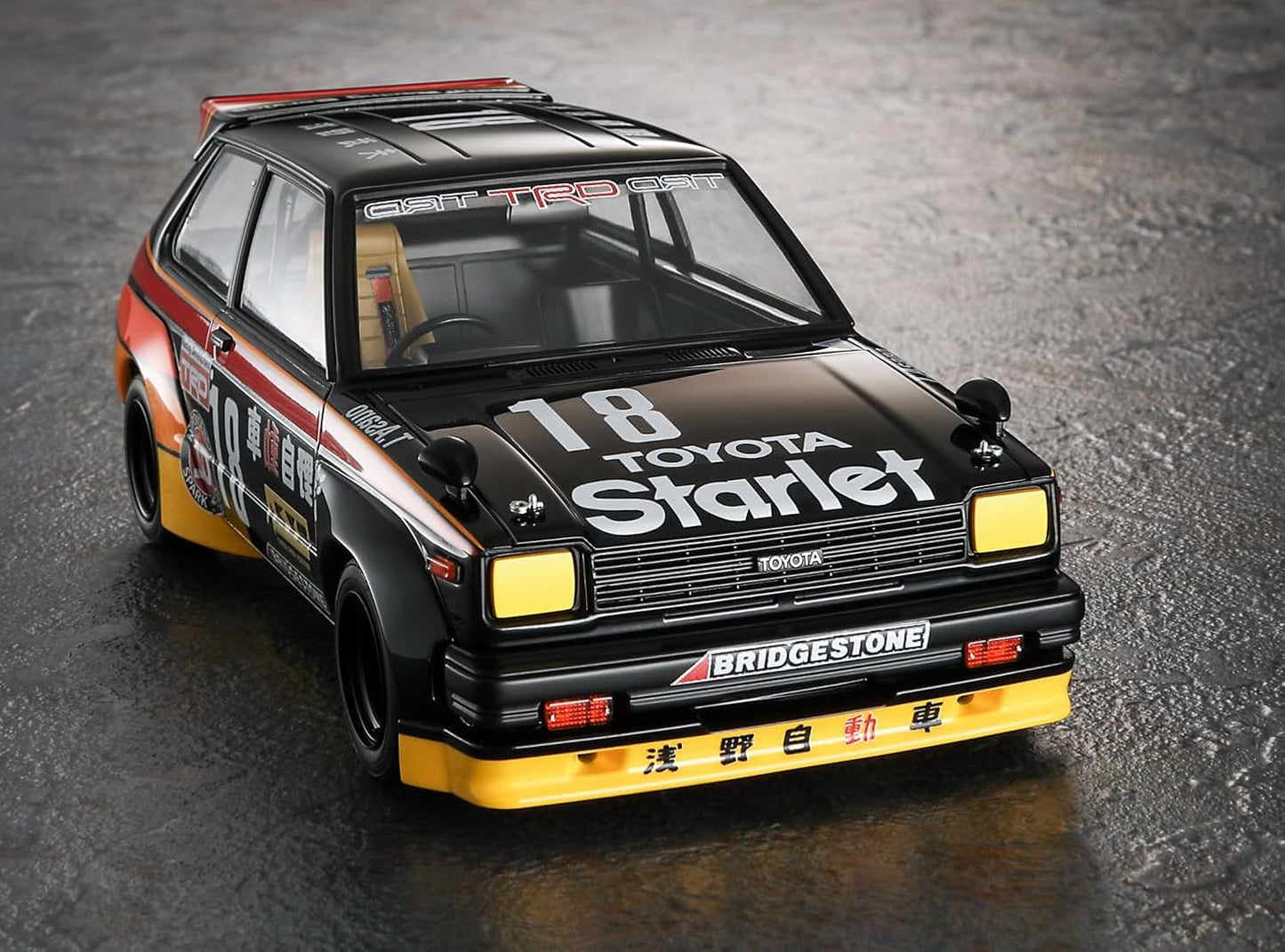1/24 Asano Racing Service STARLET KP61 1982 Starlet GRAND CUP RACE CHAMPION [LIMITED EDITION]