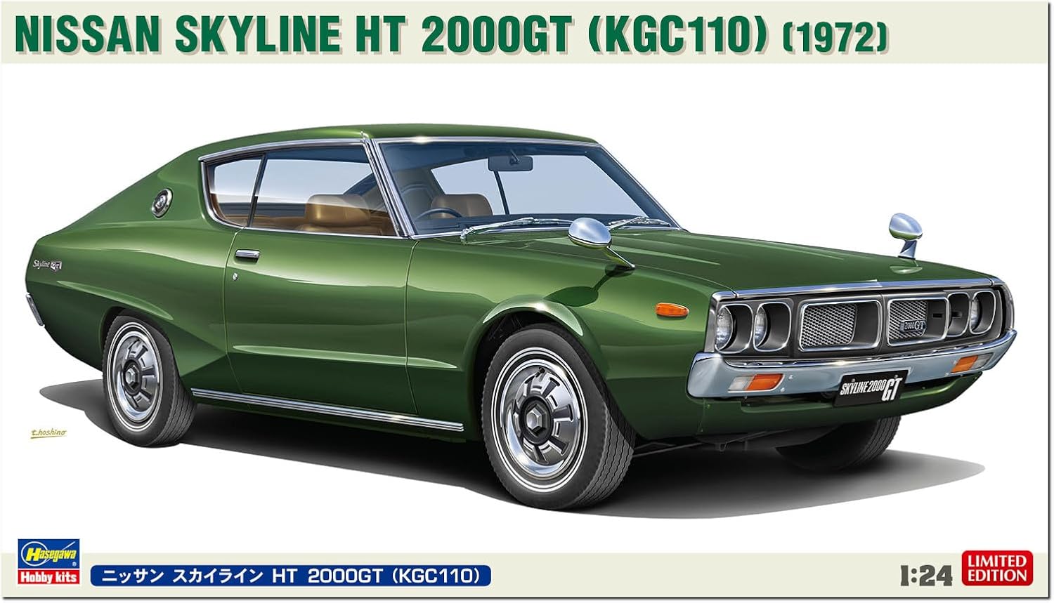 1/24 NISSAN SKYLINE HT 2000GT (KGC110) 1972 [LIMITED EDITION]