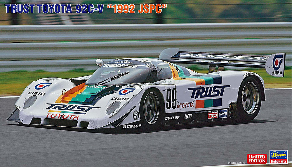 1/24 TRUST TOYOTA 92C-V 1992 JSPC  [LIMITED EDITION]