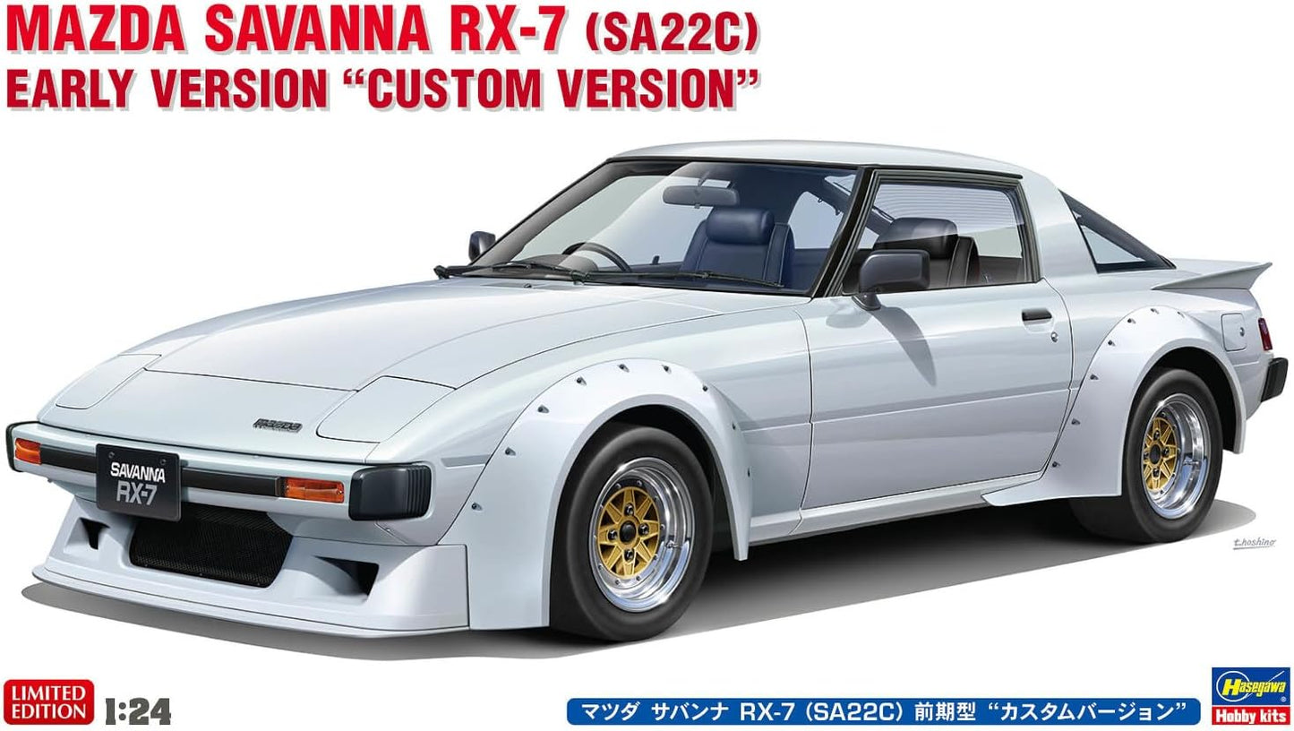 1/24 MAZDA SAVANNA RX-7 (SA22C) EARLY VERSION CUSTOM VERSION [LIMITED EDITION]