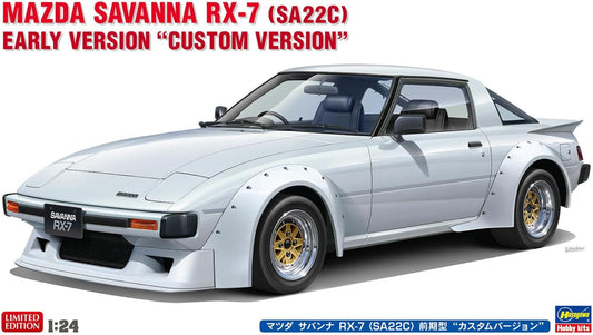 1/24 MAZDA SAVANNA RX-7 (SA22C) EARLY VERSION CUSTOM VERSION [LIMITED EDITION]