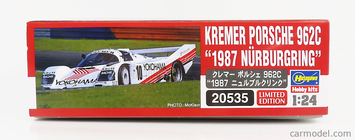 1/24  KREMER PORSCHE 962C  - 1987 NURBURGRING -