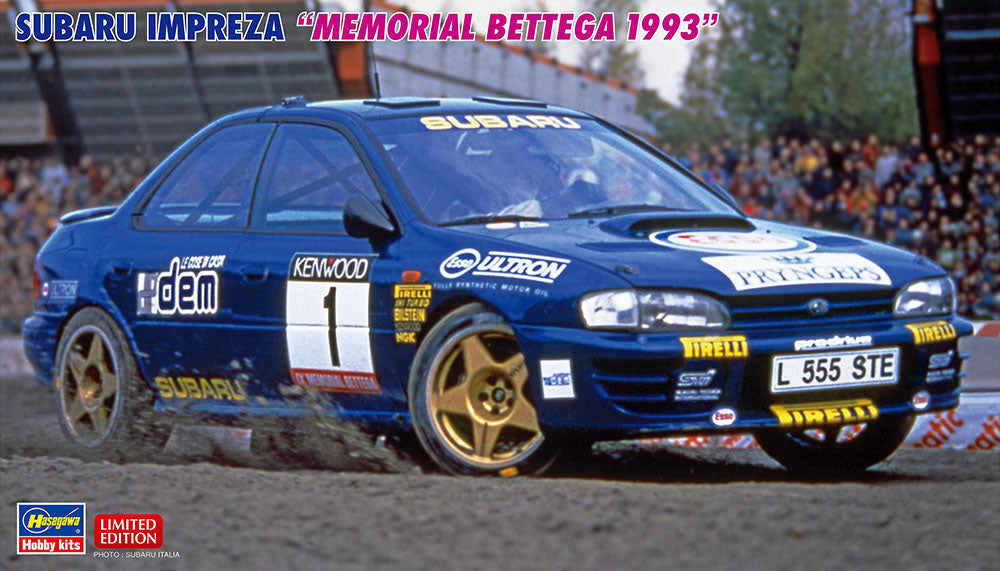 1/24 SUBARU IMPREZA MEMORIAL BETTEGA 1993 [LIMITED EDITION]