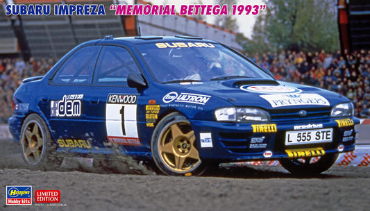 1/24 SUBARU IMPREZA MEMORIAL BETTEGA 1993 [LIMITED EDITION]