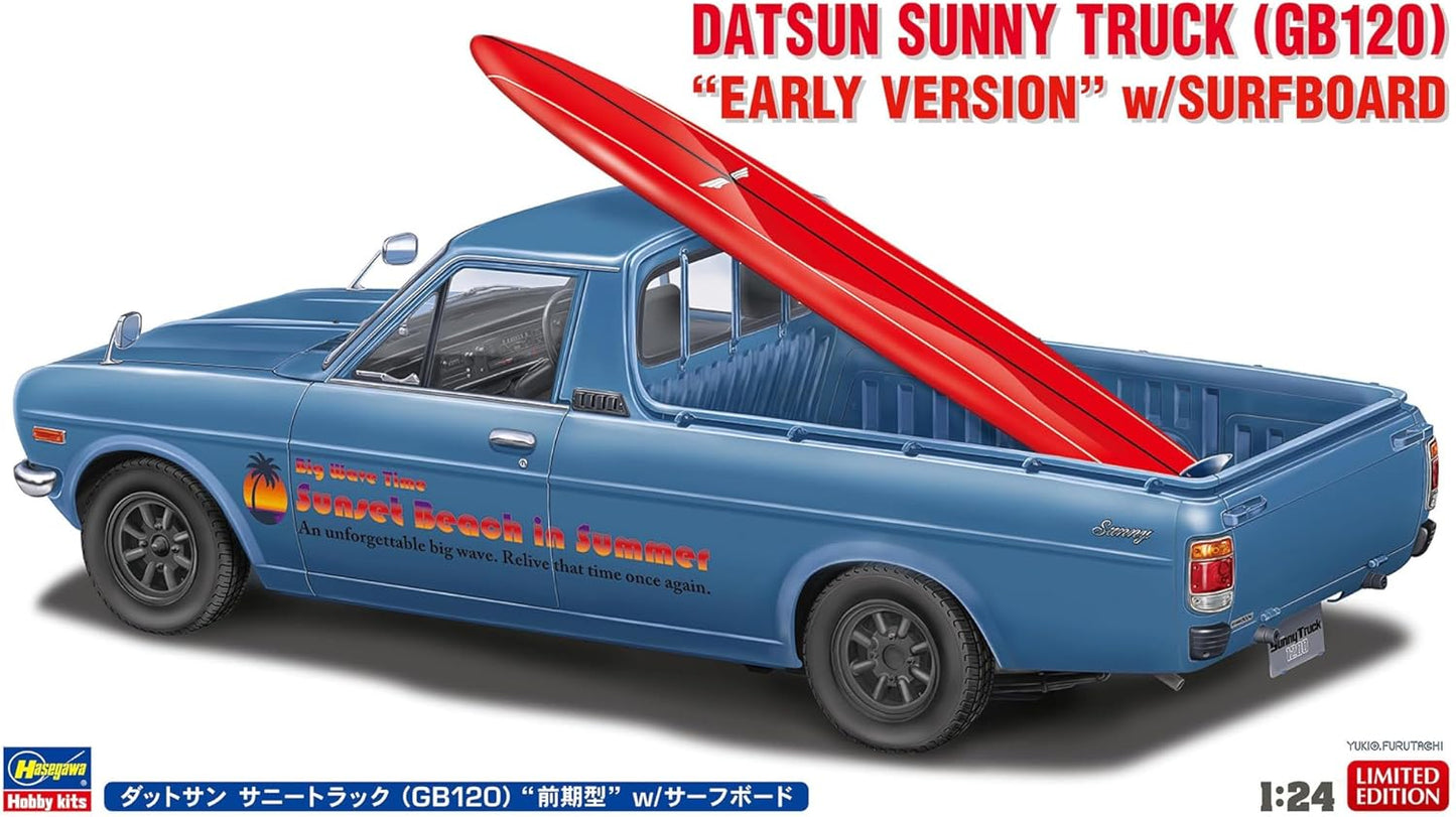 1/24 DATSUN SUNNY TRUCK (GB120) EARLY VERSION with SURFBOARD [LIMITED EDITION]