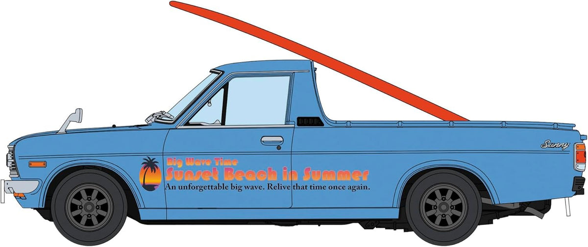 1/24 DATSUN SUNNY TRUCK (GB120) EARLY VERSION with SURFBOARD [LIMITED EDITION]