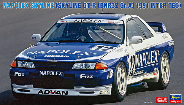 1/24 NAPOLEX SKYLINE (SKYLINE GT-R [BNR32 Gr.A] 1991 INTER TEC) [LIMITED EDITION]