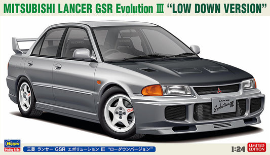 1/24 MITSUBISHI LANCER GSR Evolution III LOW DOWN VERSION [LIMITED EDITION]