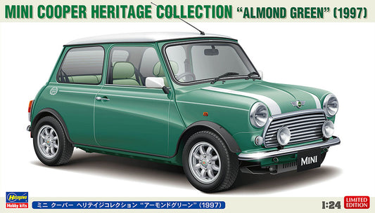 1/24 MINI COOPER HERITAGE COLLECTION ALMOND GREEN 1997 [LIMITED EDITION]