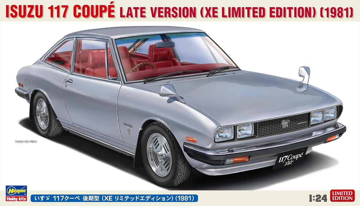 1/24 ISUZU 117 COUPÉ LATE VERSION XE LIMITED EDITION 1981 [LIMITED EDITION]