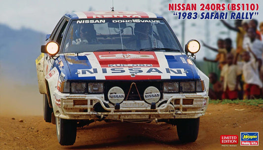 1/24 NISSAN 240Rs (BS110) 1983 SAFARI RALLY [LIMITED EDITION]
