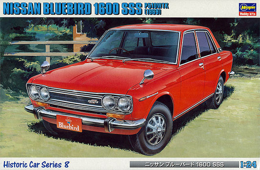 1/24 NISSAN BLUEBIRD 1600 SSS P510WTK 1969