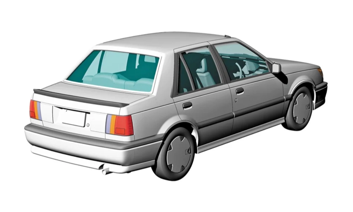 1/24 ISUZU GEMINI (JT190) irmscher 1988