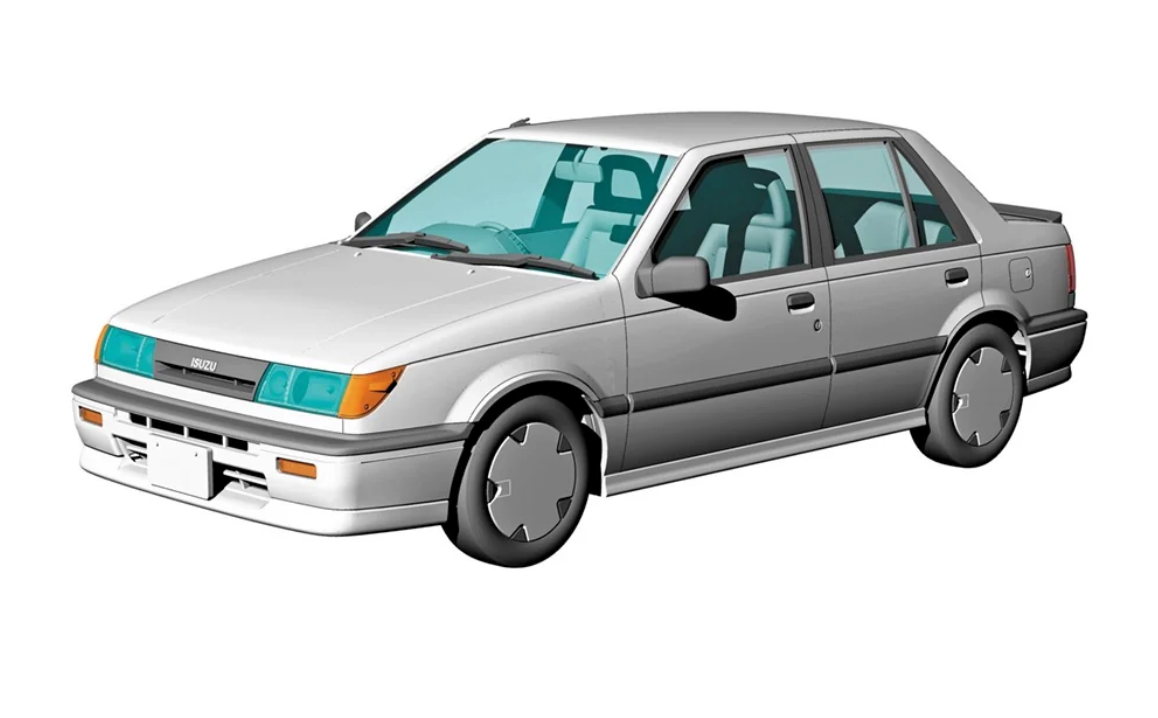 1/24 ISUZU GEMINI (JT190) irmscher 1988