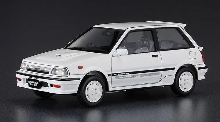 1/24 TOYOTA STARLET EP71 TURBO-S 3Door LATE VERSION 1988