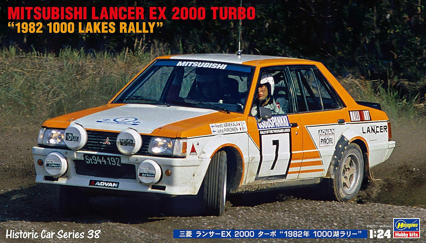 1/24 MITSUBISHI LANCER EX 2000 TURBO 1982 1000 LAKES RALLY