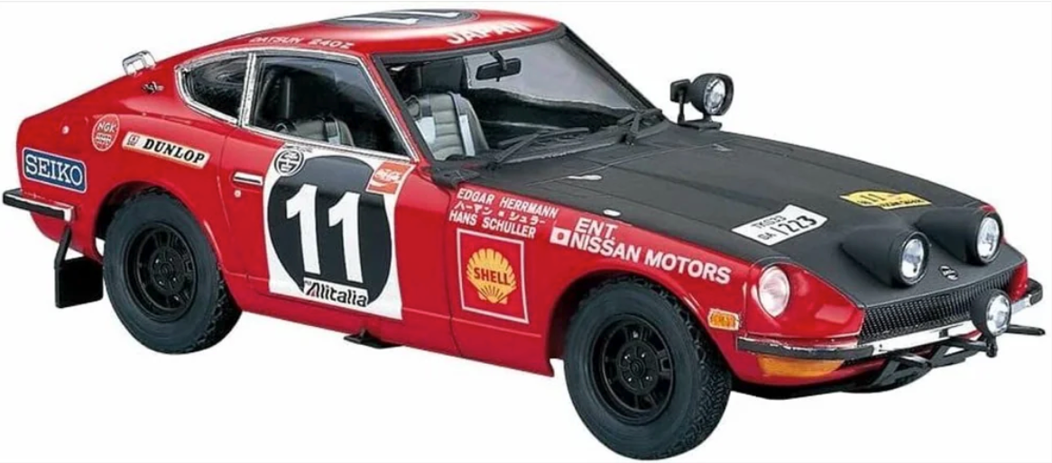 1/24 DATSUN 240Z 1971 SAFARI RALLY WINNER