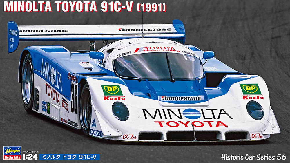 1/24 MINOLTA TOYOTA 91C-V 1991