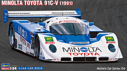 1/24 MINOLTA TOYOTA 91C-V 1991