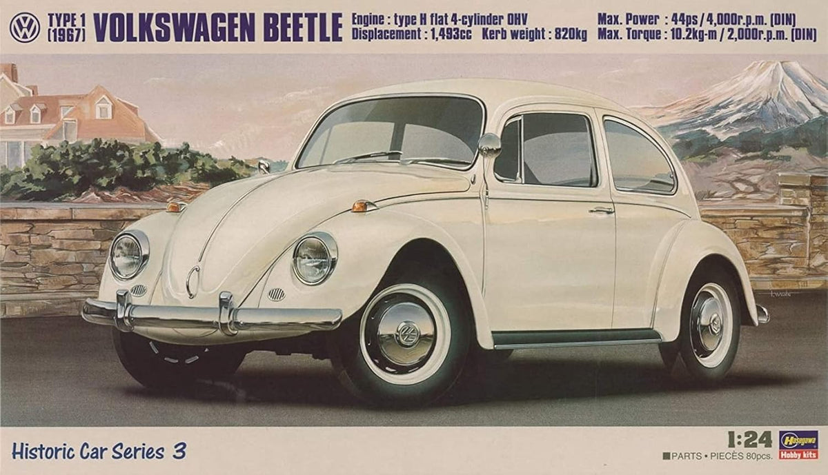1/24 VOLKSWAGEN BEETLE TYPE 1 1967