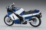 1/12 SUZUKI RG400Γ LATE VERSION BLUE/WHITE COLOR with Under Cowl